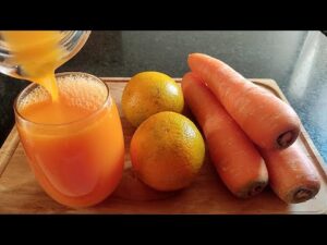 PRA QUE SERVE O SUCO DE CENOURA COM LARANJA  DESCUBRA OS BENEFÍCIOS E APRENDA COMO FAZER!