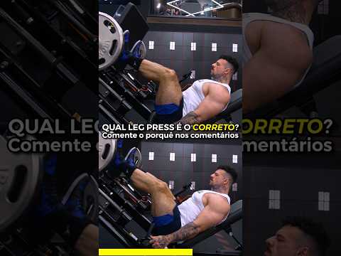 Qual LEG PRESS é o correto? #ganharmassamuscular #bodybuilder #shape #laerciorefundini #ganharmassa