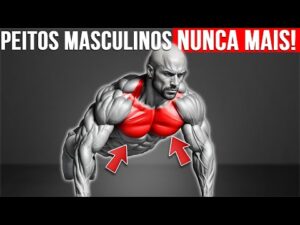 Os Únicos 5 Exercícios que precisa para se livrar dos Peitos de Homem (Ginecomastia)