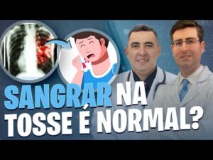 É normal a CRIANÇA com TOSSE ter SANGUE na SECREÇÃO? Pneumo e Otorrino Hemoptoico e Hemoptise