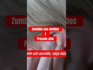 ZUMBIDO é PRESSÃO ALTA? #zumbidonoouvido #pressãoalta #hipertensão