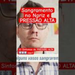 SANGUE no NARIZ é PRESSÃO ALTA? #pressãoalta #sangramento #hipertensão