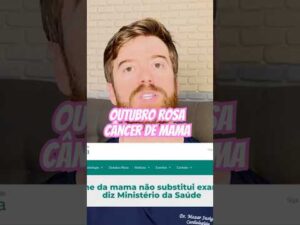 Autoexame das Mamas pode não ver o Câncer! #outubrorosa #cáncerdemama #cancer