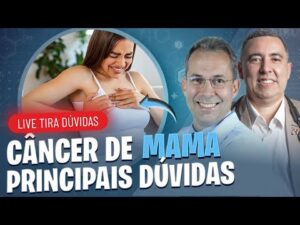 Médicos Mastologista Dr. Eduardo Fonsêca e o Pneumo Dr. George Amado tiram dúvidas