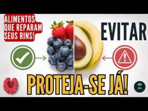 “🍎🥕 Alimentos Que Reparam Seus Rins – O Que Comer e O Que Evitar! 🚫” #saude #saúderenal #rins