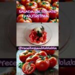 SALADA DE TOMATE NUTRITIVA! FONTE DE VITAMINAS E ANTIOXIDANTES.