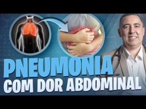 PNEUMONIA com DOR ABDOMINAL: Pode acontecer? Médico Pneumologista responde