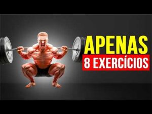 TOP 8 EXERCÍCIOS para ficar estupidamente FORTE!