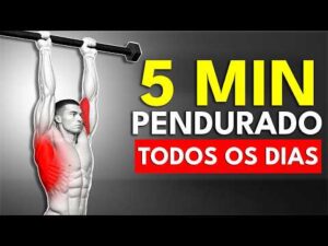 ISSO é o que acontece no seu corpo ao se Pendurar 5 MIN por dia na Barra Fixa