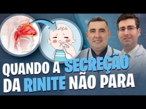 O que fazer quando a SECREÇÃO da RINITE não para? Otorrino e pneumologista respondem