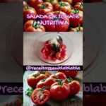 ESTA SALADA DE TOMATES É SIMPLES E DELICIOSA!