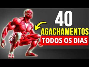 Isso é o que REALMENTE Acontece com seu Corpo se você fizer 40 Agachamentos TODOS OS DIAS!