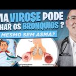 Uma VIROSE pode INFLAMAR e FECHAR os BRÔNQUIOS mesmo em pessoas NÃO ASMÁTICAS? Pneumo responde