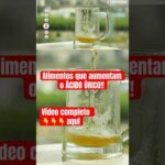 Alimentos que AUMENTAM o ÁCIDO ÚRICO! #acidourico #gota #cerveja